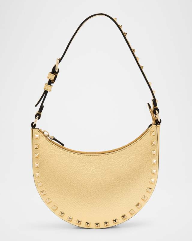 Rockstud Mini Leather Shoulder Bag